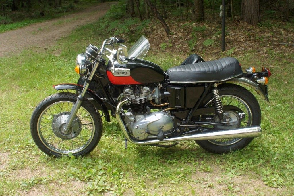 Triumph Motorcycle With Sidecar For Sale