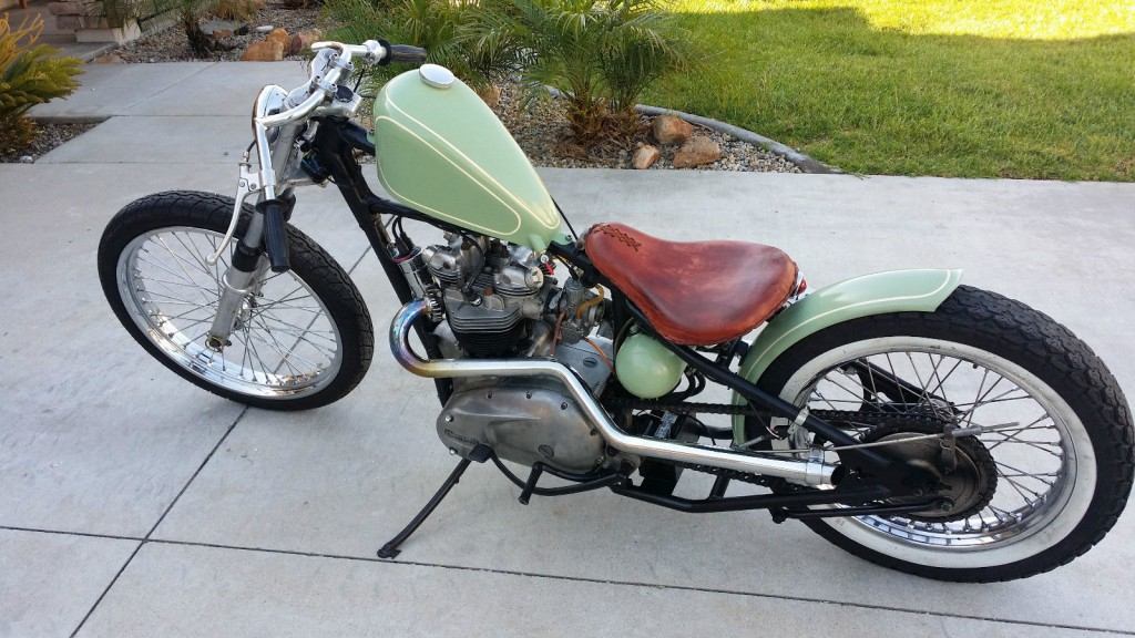 1968 Triumph Bonneville 650 bobber chopper