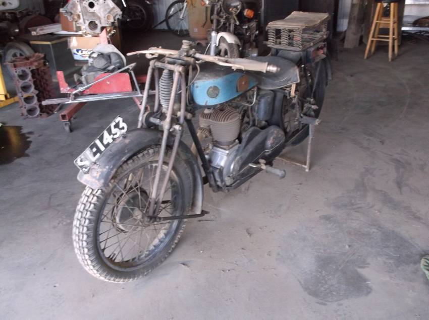 1928 Triumph Motorcycle