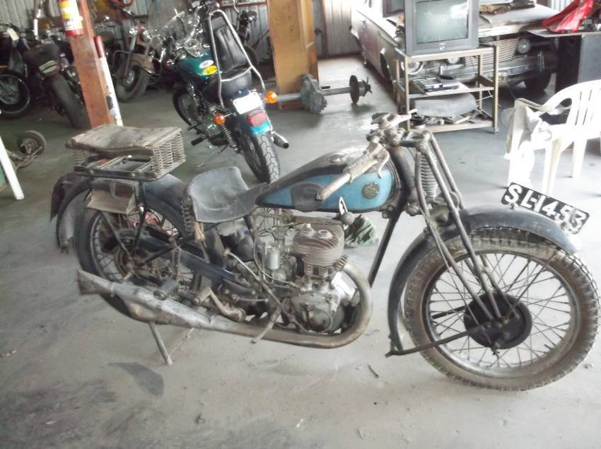 1928 Triumph Motorcycle