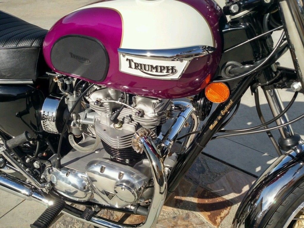1976 Triumph Bonneville Restomod Motorcycle
