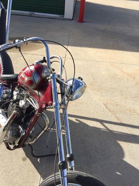 1950 Triumph Pre Unit Survivor Chopper Vintage