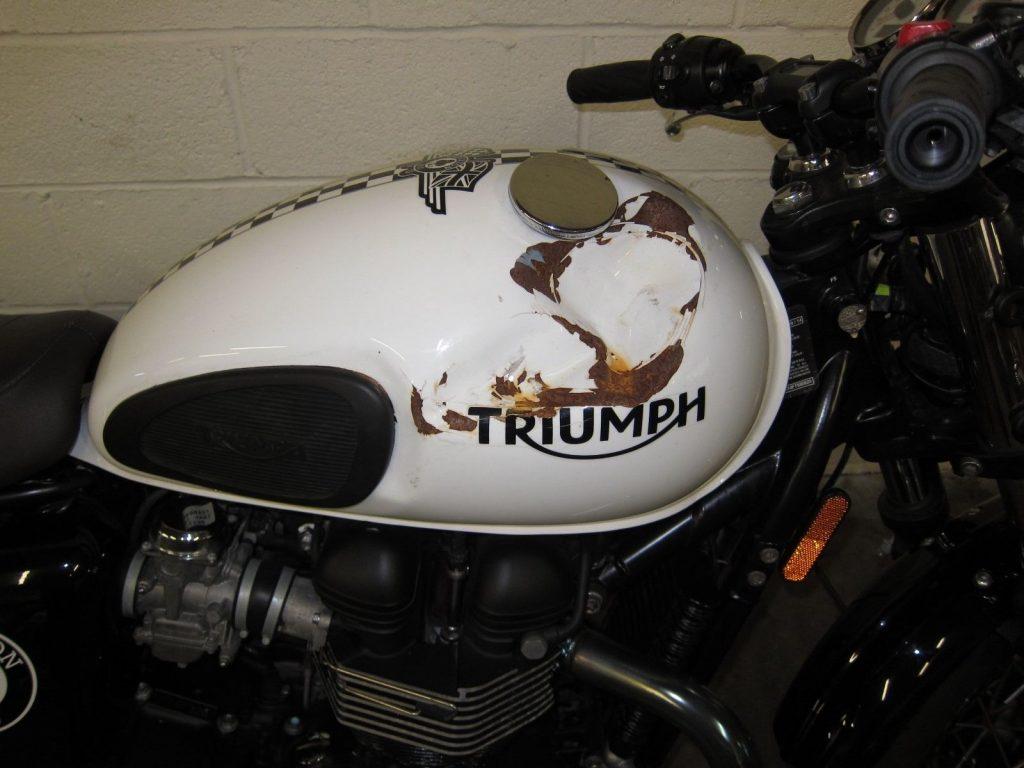 2015 Triumph Bonneville Thruxton Cafe Racer Ace Special Edition
