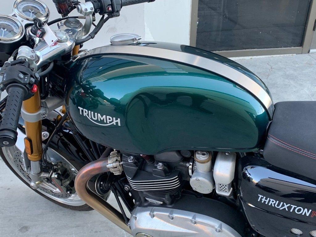 2019 Triumph Thruxton 1200 R Competition Green