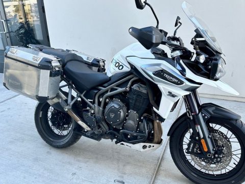 2018 Triumph Tiger 1200 XCx Crystal White for sale