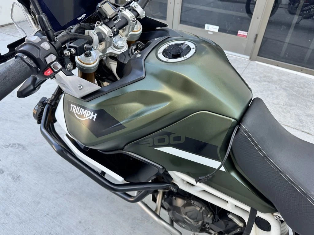 2022 Triumph Tiger 900 Rally Pro Matte Khaki Green