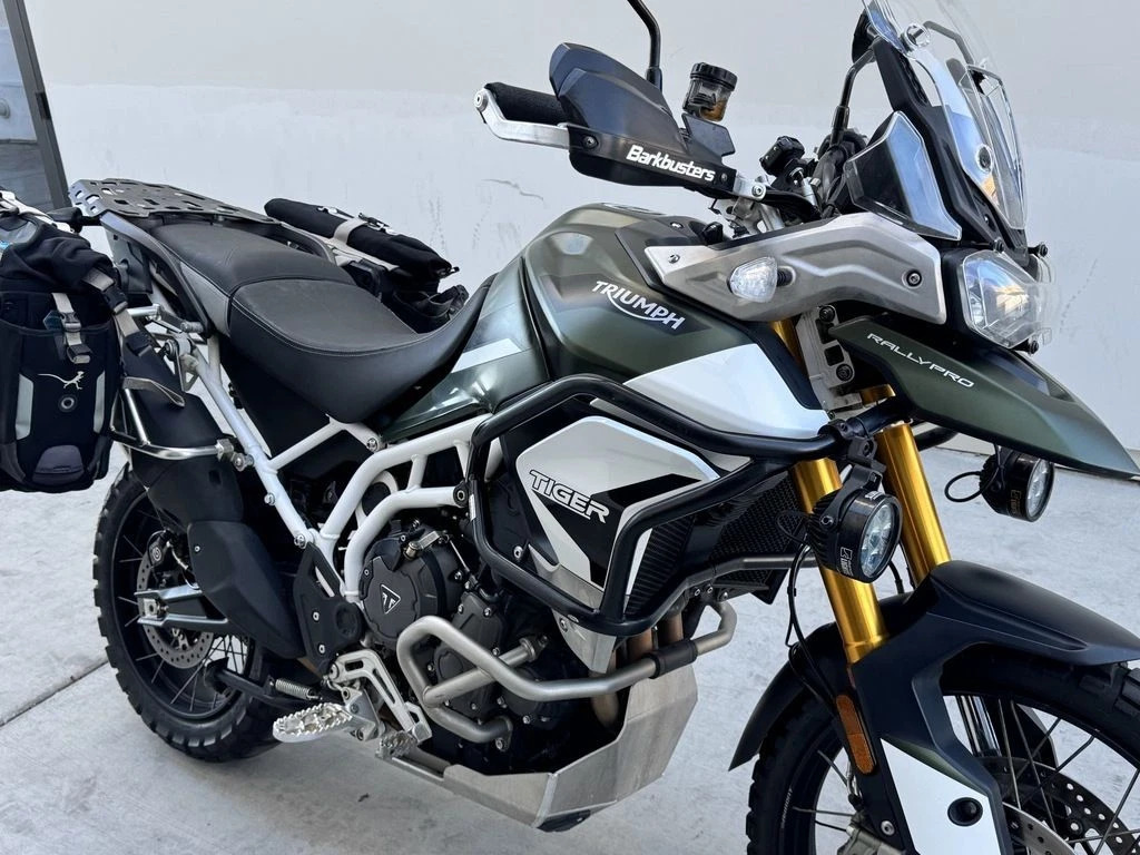 2022 Triumph Tiger 900 Rally Pro Matte Khaki Green