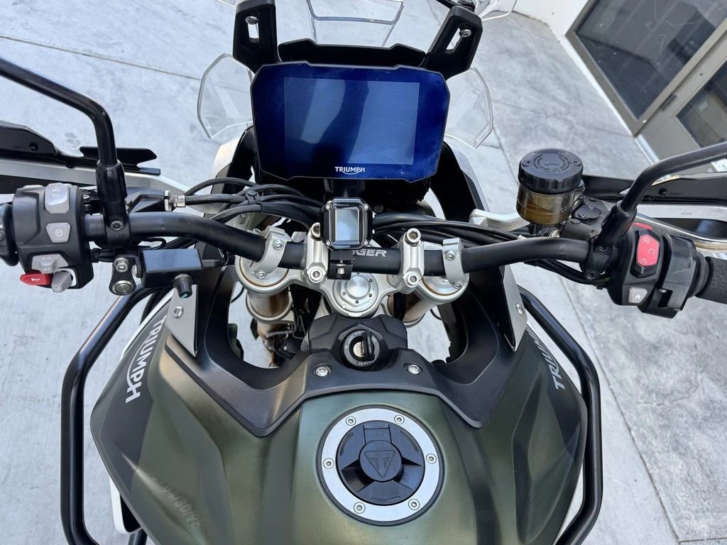 2022 Triumph Tiger 900 Rally Pro Matte Khaki Green