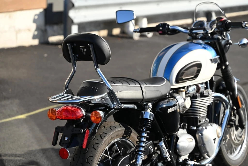 2020 Triumph Bonneville T120 Fusion White/aegean Blue