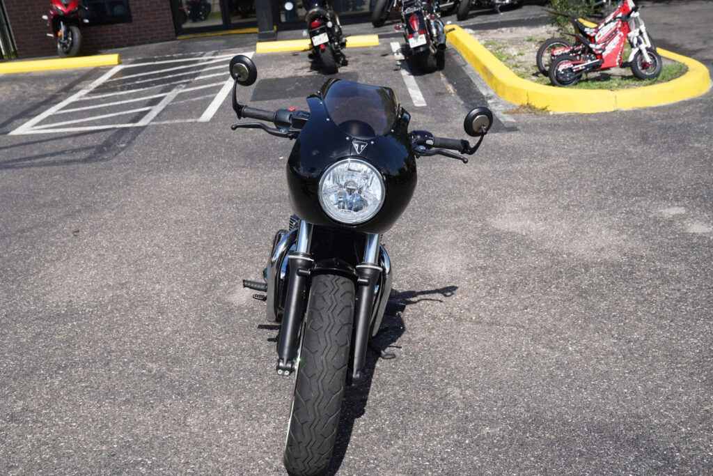 2020 Triumph TT Custom Build Bobber Black