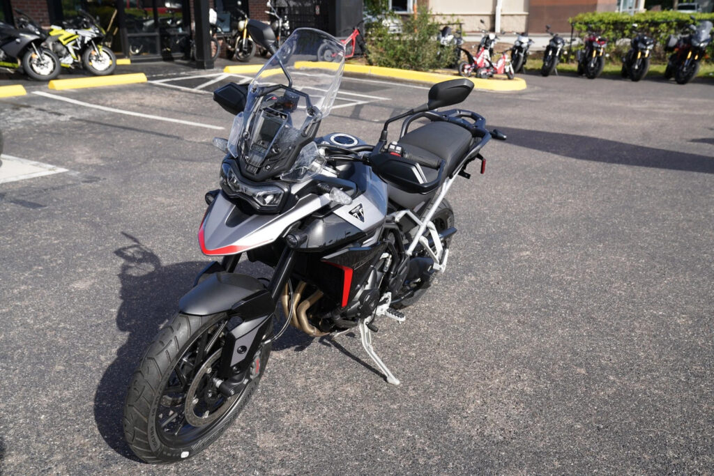 2024 Triumph Tiger 900 GT Pro, Graphite / Sapphire Black with 3987 Miles