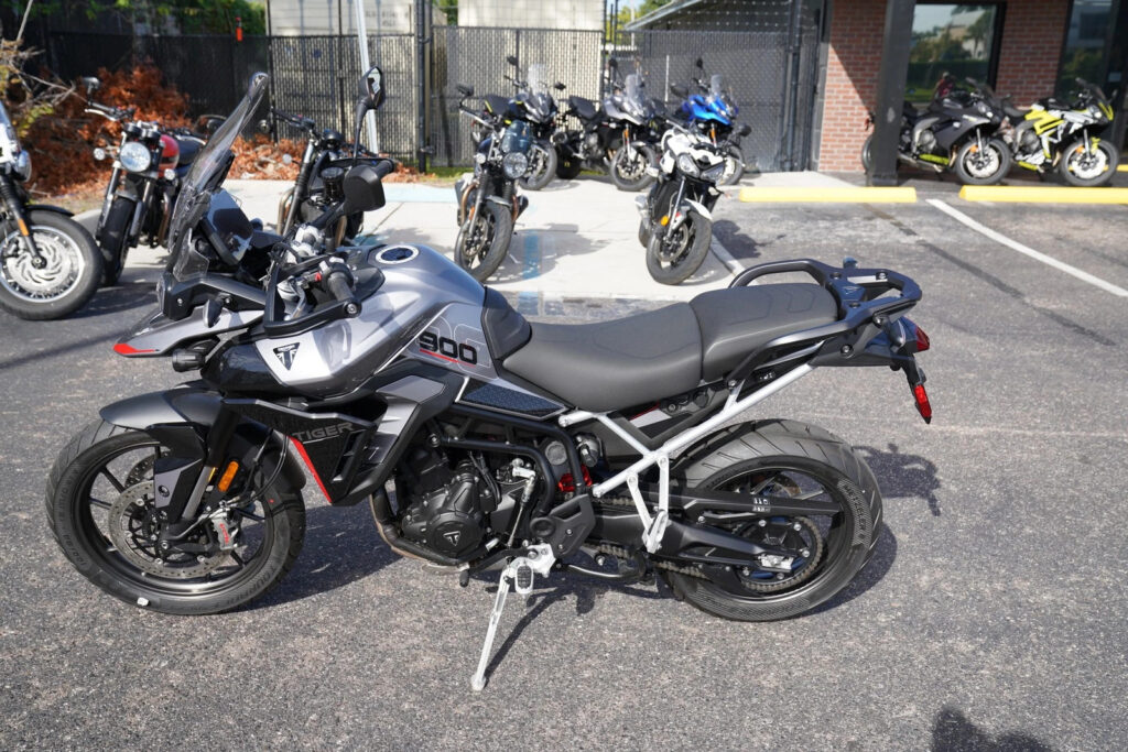2024 Triumph Tiger 900 GT Pro, Graphite / Sapphire Black with 3987 Miles