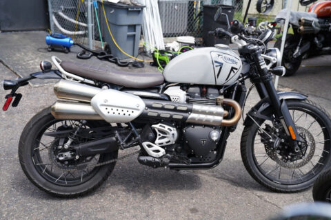 2025 Triumph Scrambler 1200 X, Ash Grey with 0 Miles for sale