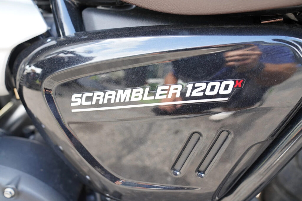 2025 Triumph Scrambler 1200 X, Ash Grey with 0 Miles