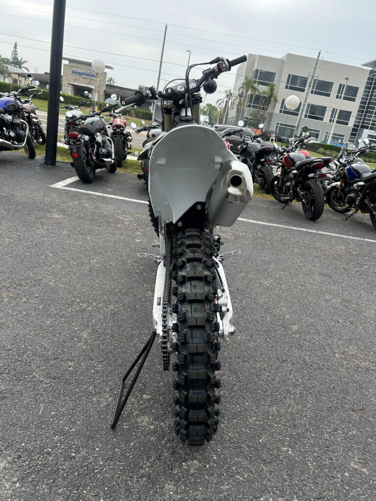 2025 Triumph Tf450-Rc Edition, Jet Black / Pure White with 0 Miles