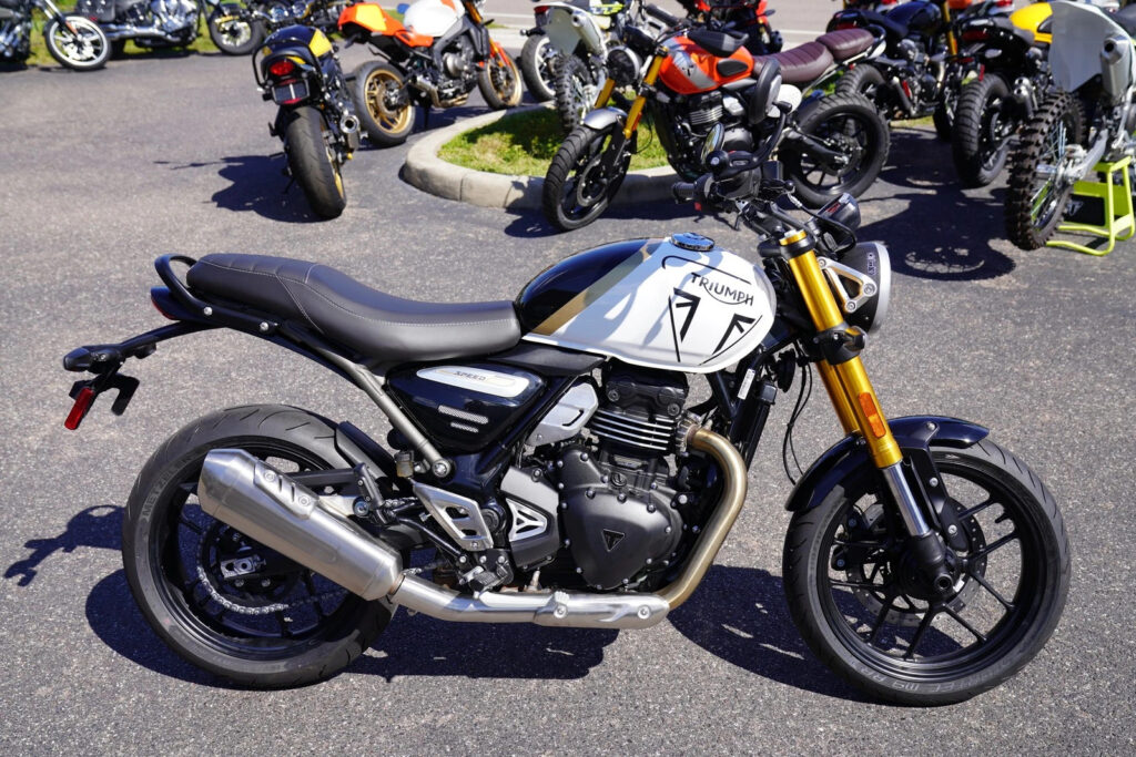 2026 Triumph Speed 400, Pearl Met White/phantom Black with 0 Miles