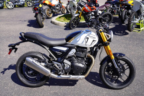 2026 Triumph Speed 400, Pearl Met White/phantom Black with 0 Miles for sale