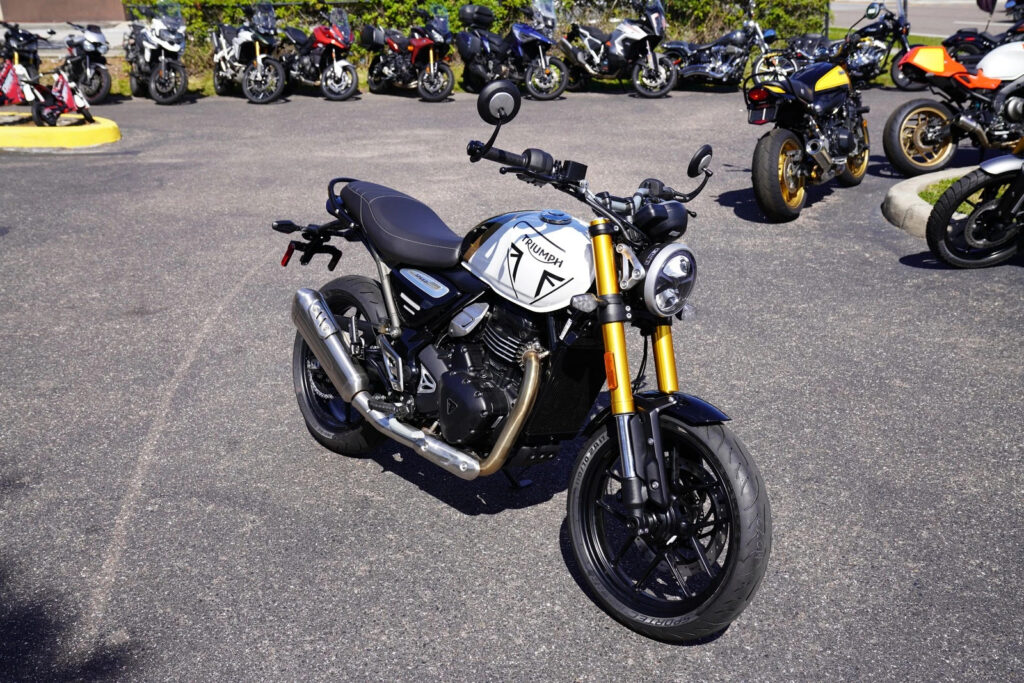 2026 Triumph Speed 400, Pearl Met White/phantom Black with 0 Miles