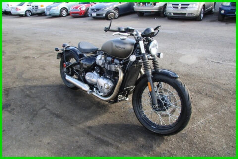 (oab) 2018 Triumph Bonneville Bobber Low Miles 1200cc Manual for sale